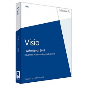 MICROSOFT VISIO PROFESSIONAL 2013 (WINDOWS)