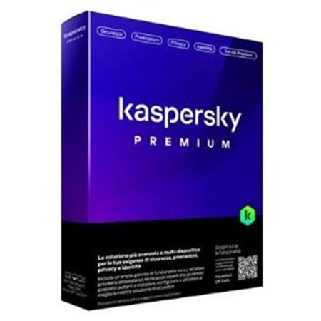 KASPERSKY PREMIUM  PC / MAC / ANDROID/ IOS -1 ANNO- 5 DISPOSITIVI