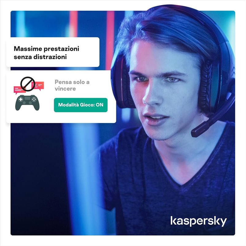 Kaspersky Internet Security 2025: Licenza Digitale 1 Anno Per 1 PC/Mac/Android/iOS