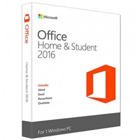 Microsoft Office 2016 Home & Student - Licenza Originale - Licenza A Vita 32/64 BIT