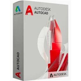 autodesk AUTOCAD  1pc - 1 anno windows/mac commercial version