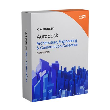 autodesk AEC Collection 1pc - 1 anno windows/mac  Commercial version 