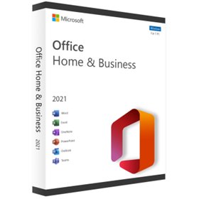 Microsoft Office 2021 Home & Business - Licenza Originale -windows/mac- Licenza A Vita 32/64 bit