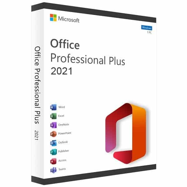 Microsoft Office 2021 Professional Plus - Licenza Originale-versione bind- Licenza A Vita 32/64 bit