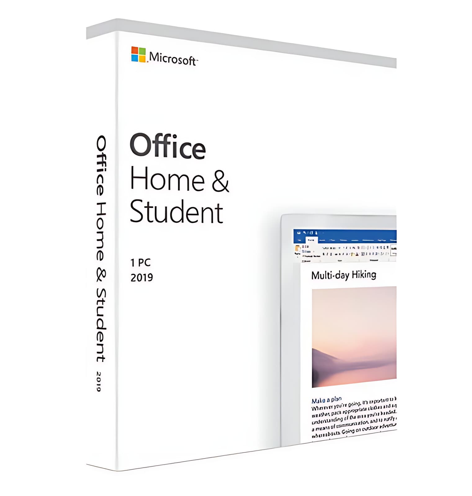 Microsoft Office 2019 Home & Student - Оригинален лиценз - Доживотен лиценз