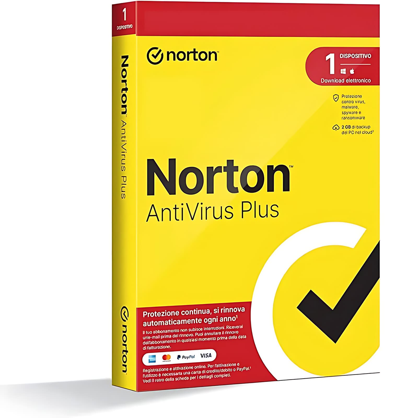 Norton antivirus plus 2019-2025- PC / MAC 1 ГОДИНА-3 УСТРОЙСТВА