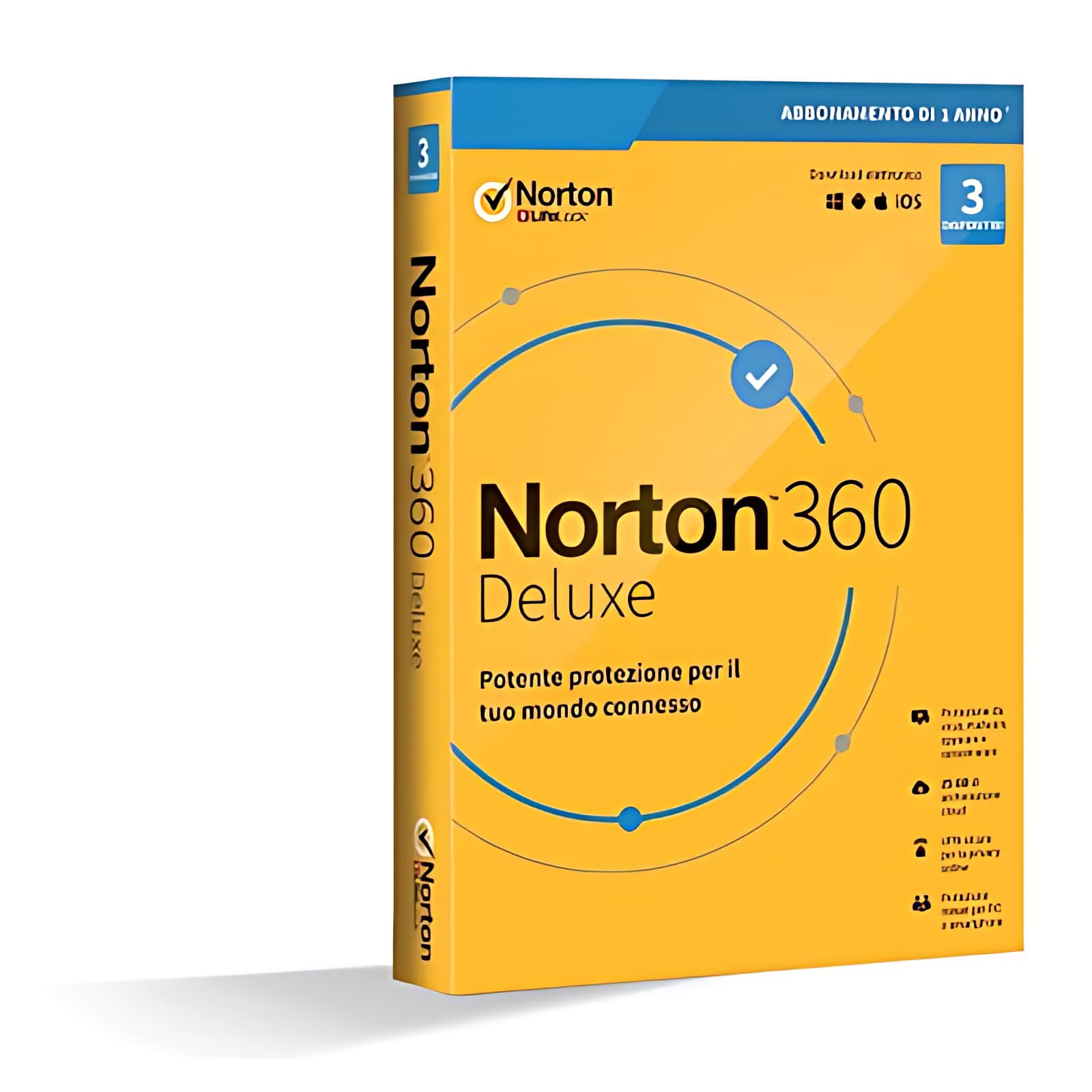 Norton 360 Deluxe 2021 - PC / MAC / ANDROID / IOS-1 ГОДИНА-1 PC-PAYPAL