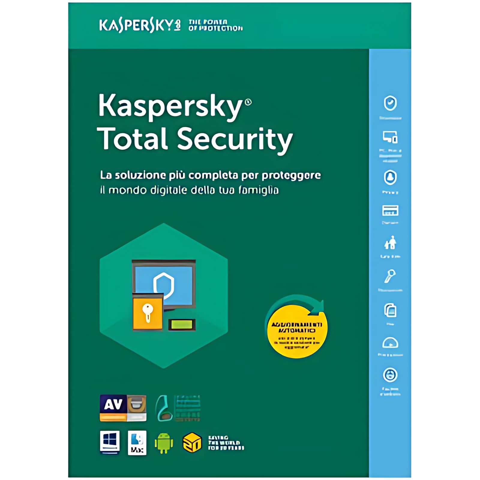 Kaspersky Total Security 2022 - PC / MAC / ANDROID / IOS- 1 ГОДИНА- 1 УСТРОЙСТВО-PAYPAL