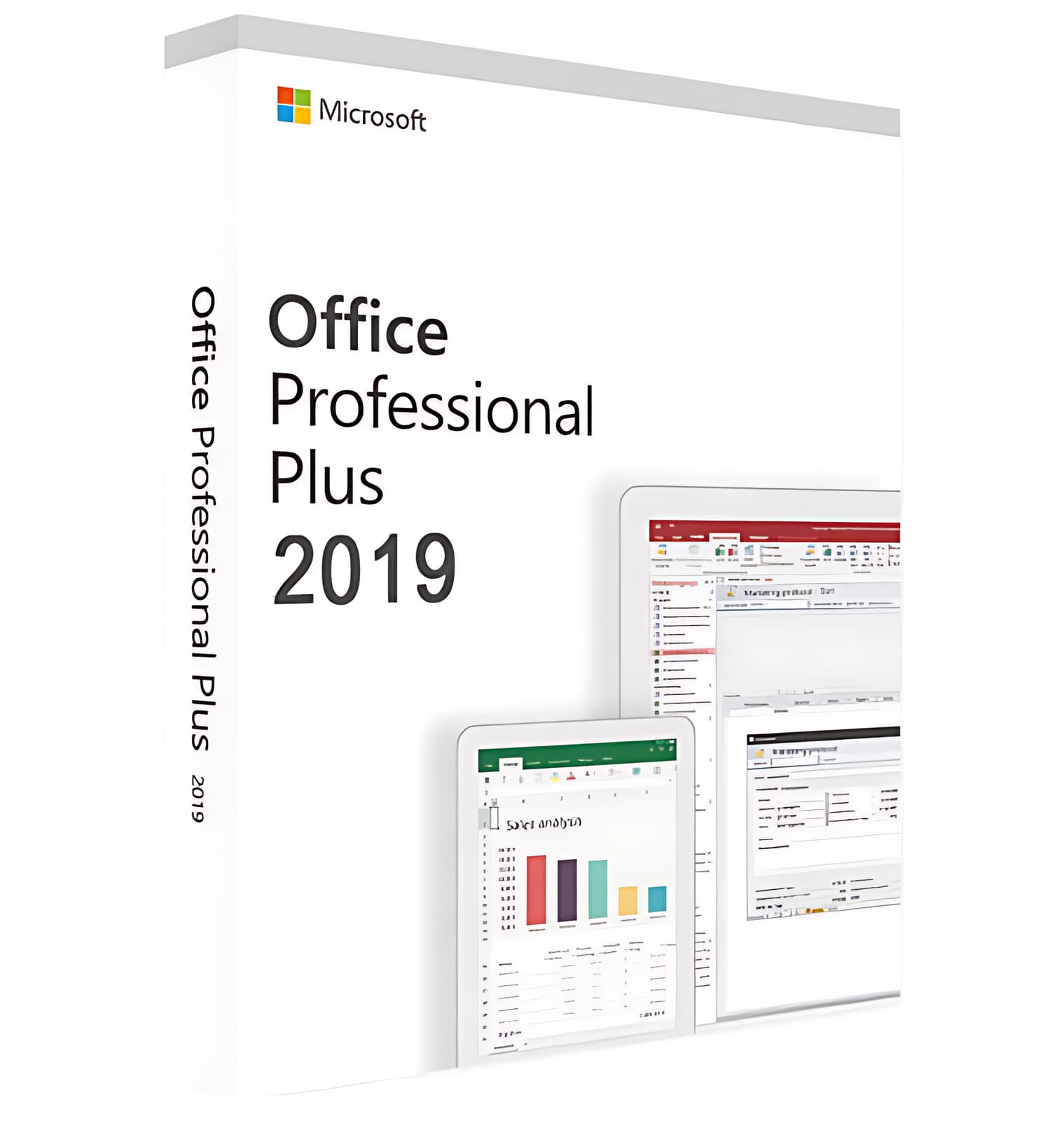 Microsoft Office 2019 Professional Plus - Оригинален лиценз - онлайн активиране-Доживотен лиценз