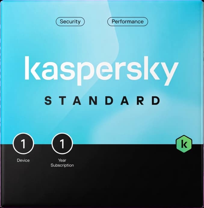 KASPERSKY STANDARD 2026 PC / MAC / ANDROID/ IOS- 1 APPAREILS-1 AN