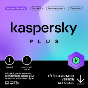 KASPERSKY PLUS 2024  PC / MAC / ANDROID/ IOS -1 ANNO- 1 DISPOSITIVO